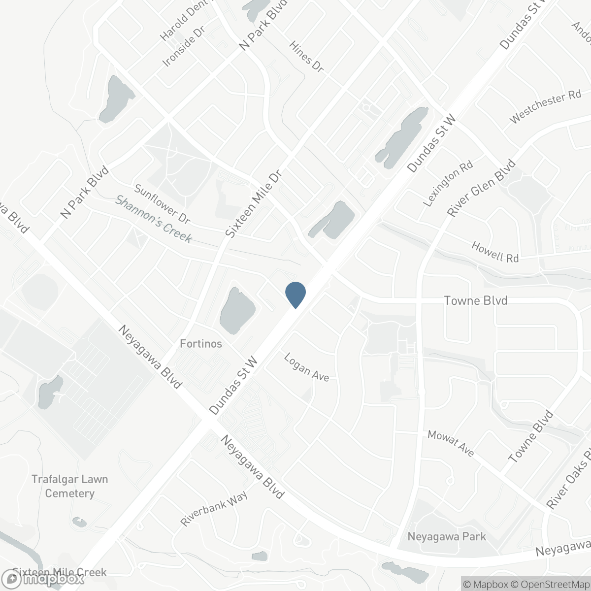 801 - 395 DUNDAS STREET W, Oakville, Ontario L6M 5R8